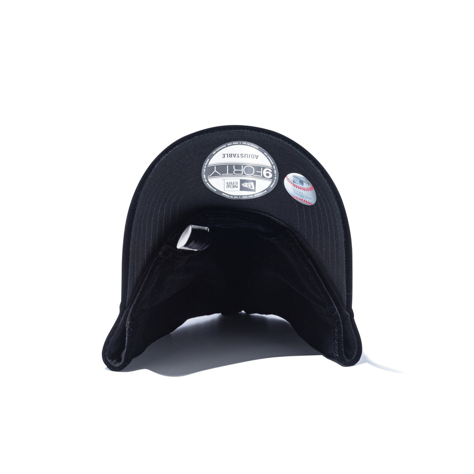 9FORTY Tonal Velvet ロサンゼルス・ドジャース ブラック - 14507923 - OSFM | NEW ERA ニューエラ公式オンラインストア