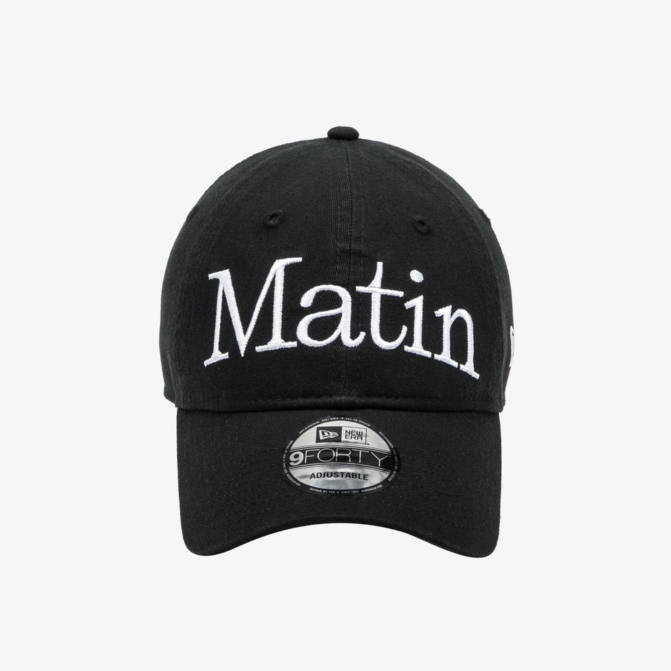 9FORTY Unstructured Matin Kim ブラック - 14467989 - OSFM | NEW ERA ニューエラ公式オンラインストア