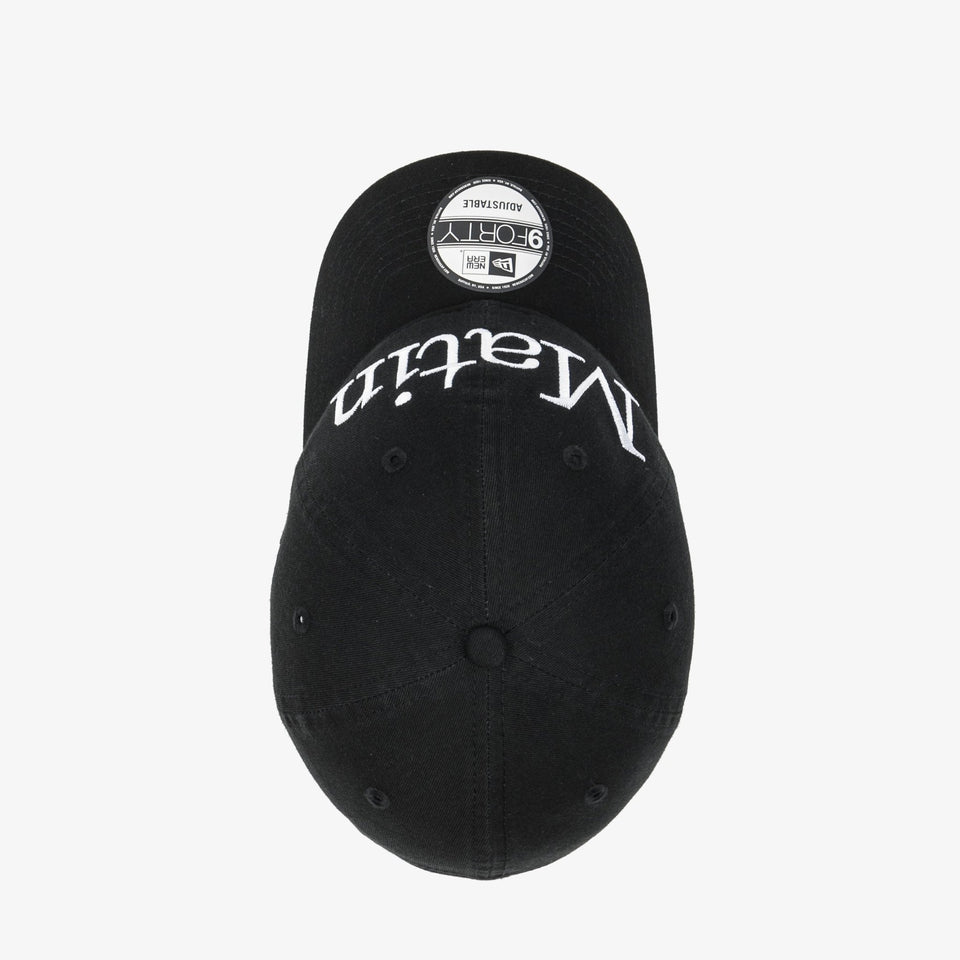 9FORTY Unstructured Matin Kim ブラック - 14467989 - OSFM | NEW ERA ニューエラ公式オンラインストア