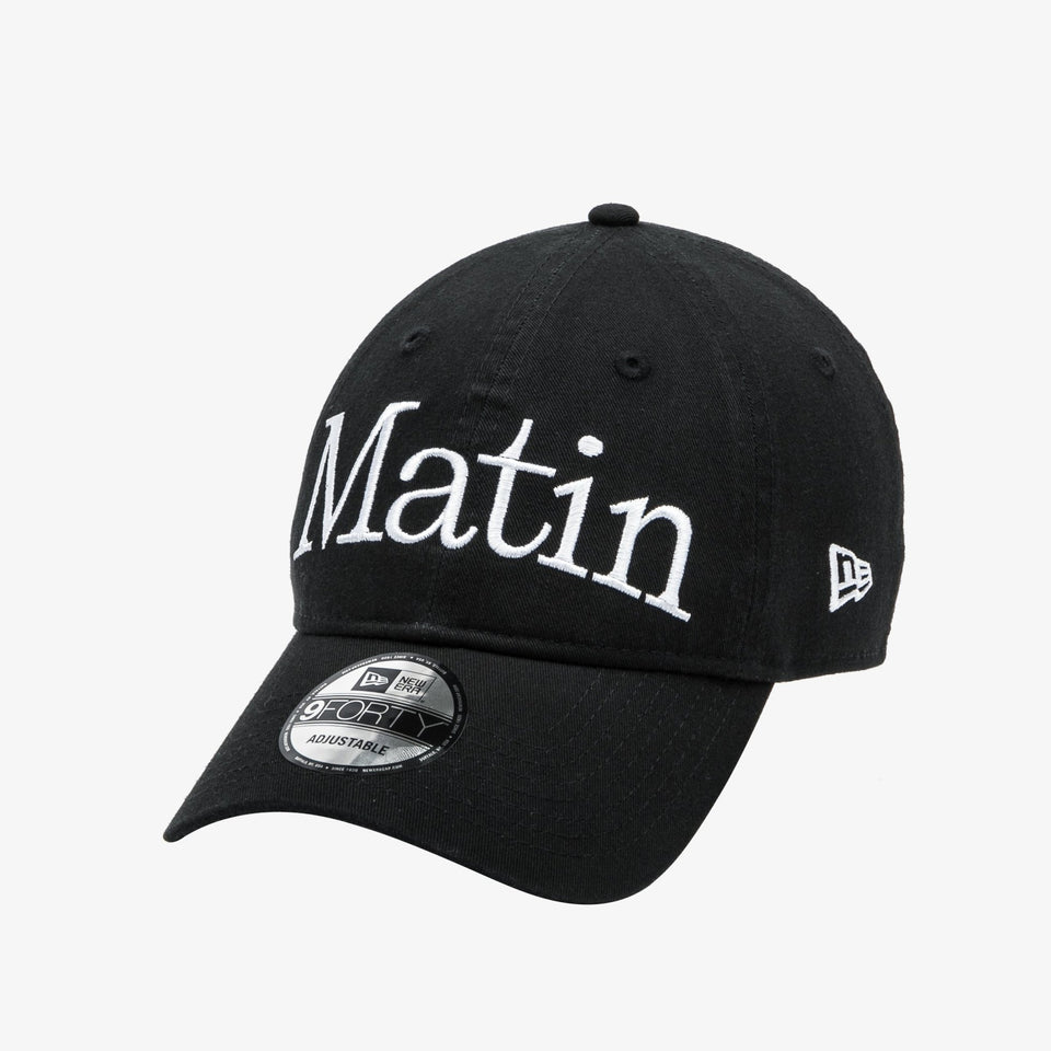 9FORTY Unstructured Matin Kim ブラック - 14467989 - OSFM | NEW ERA ニューエラ公式オンラインストア