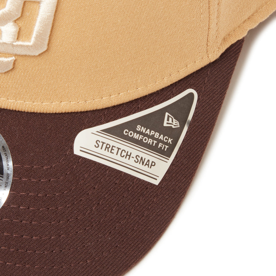 9SEVENTY オリックス・バファローズ ブリティッシュカーキ バーントウッドバイザー - 14393747 - SM | NEW ERA ニューエラ公式オンラインストア