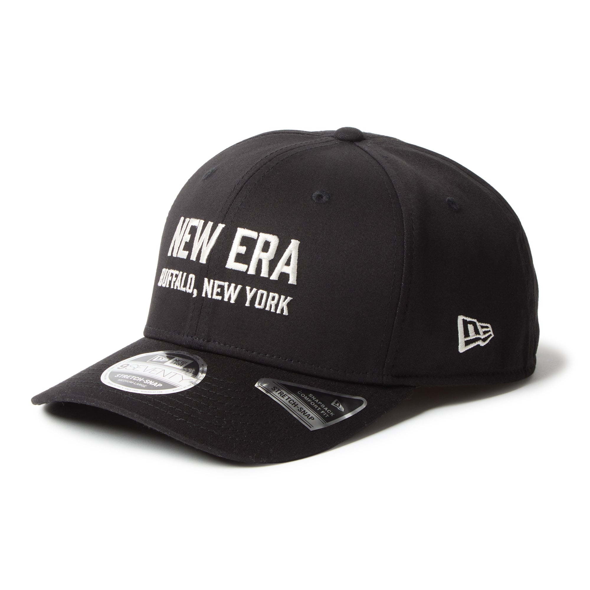 9SEVENTY ストレッチスナップ NEW ERA ブラック | ゴルフ