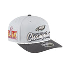 9SEVENTY ストレッチスナップ NFL Super Bowl LIX フィラデルフィア・イーグルス CHAMPIONS ロッカールームキャップ - 14737834 - OSFM | NEW ERA ニューエラ公式オンラインストア