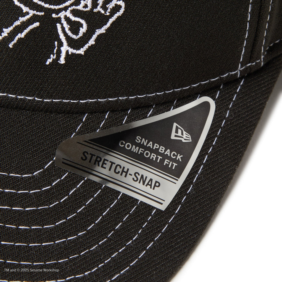 9SEVENTY ストレッチスナップ SESAME STREET セサミストリート Golf is Good ブラック | ゴルフ - 14682542 - SM | NEW ERA ニューエラ公式オンラインストア