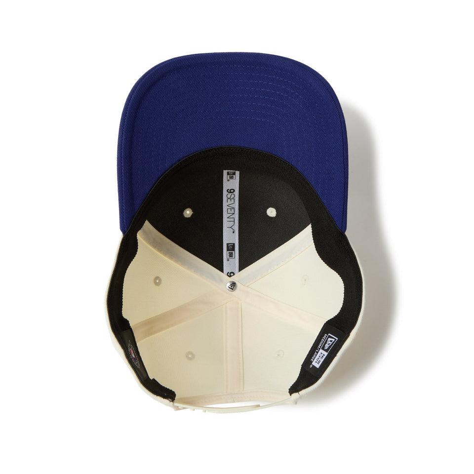 9SEVENTY ストレッチスナップ Stretch Series ロサンゼルス・ドジャース クローム ダークロイヤルバイザー - 14667781 - SM | NEW ERA ニューエラ公式オンラインストア
