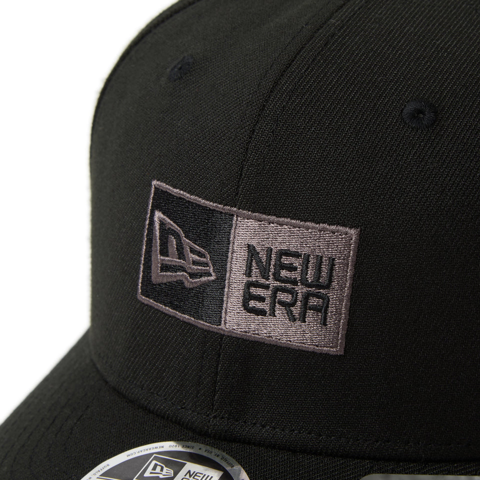 9SEVENTY ストレッチスナップ Stretch Series ボックスロゴ ブラック - 14667782 - SM | NEW ERA ニューエラ公式オンラインストア