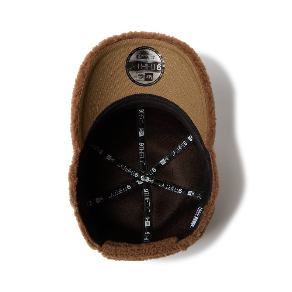 9THIRTY ボアフリース ベーシック ライトブラウン - 14667914-SM | NEW ERA ニューエラ公式オンラインストア