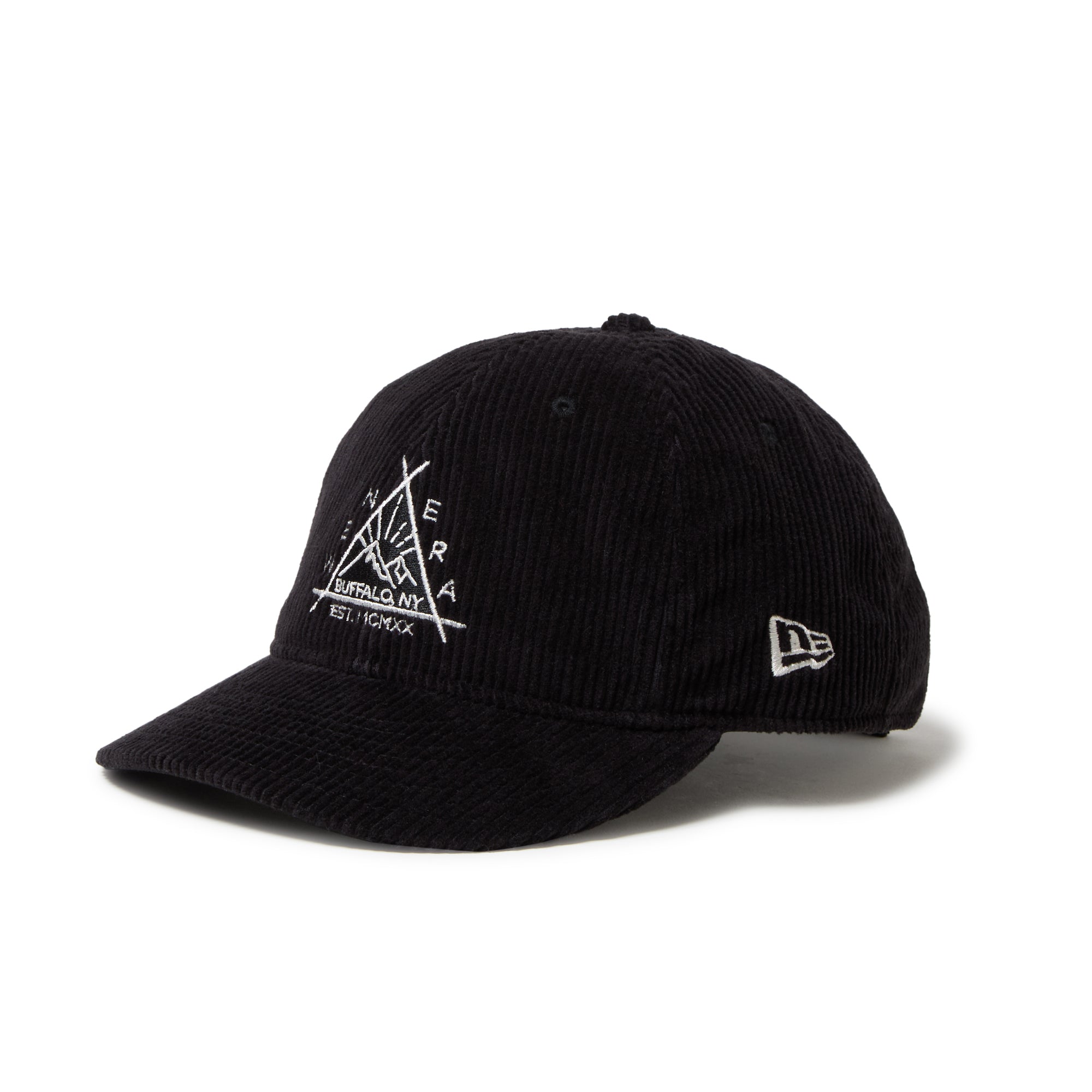 9THIRTY 8W Corduroy コーデュロイ トライアングルロゴ ブラック
