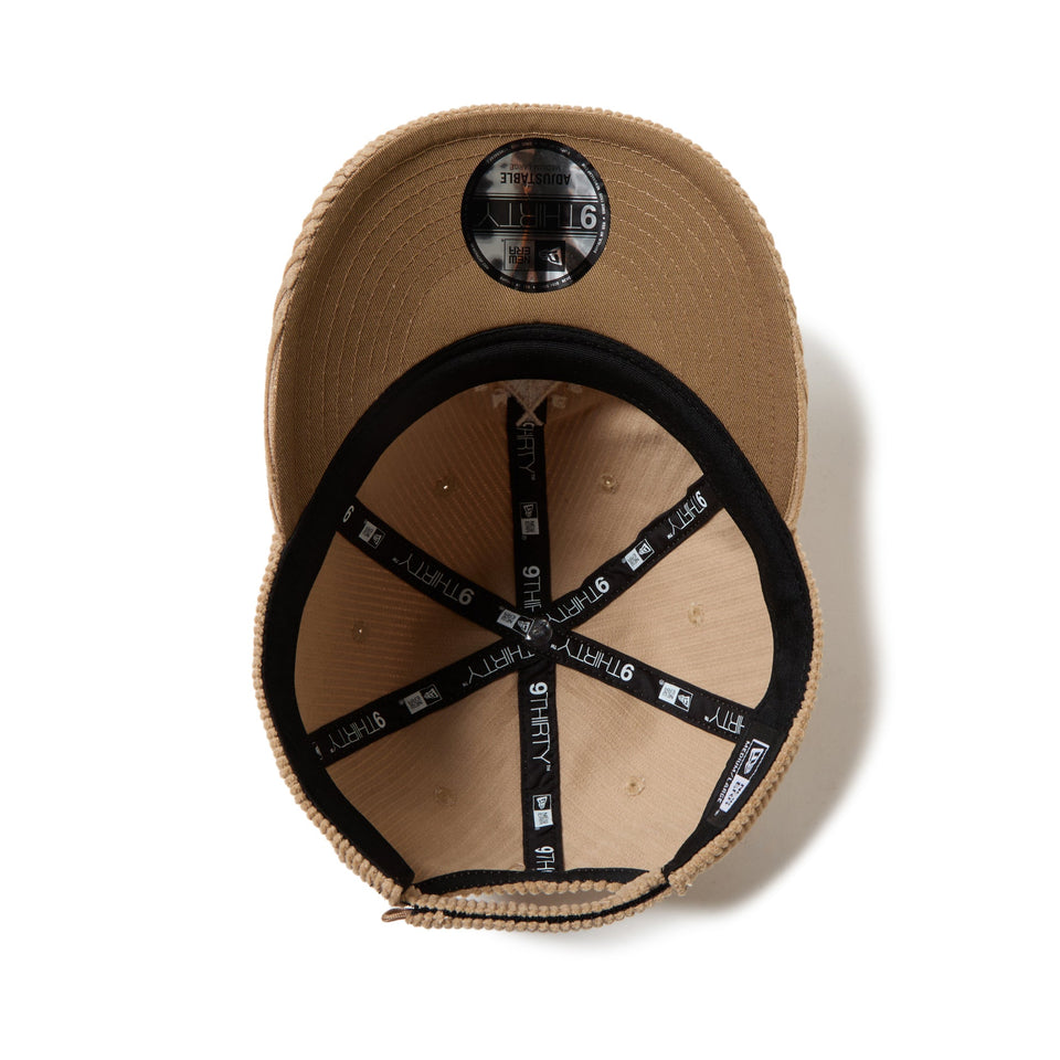 9THIRTY 8W Corduroy コーデュロイ トライアングルロゴ ベージュ | アウトドア - 14668983 - SM | NEW ERA ニューエラ公式オンラインストア