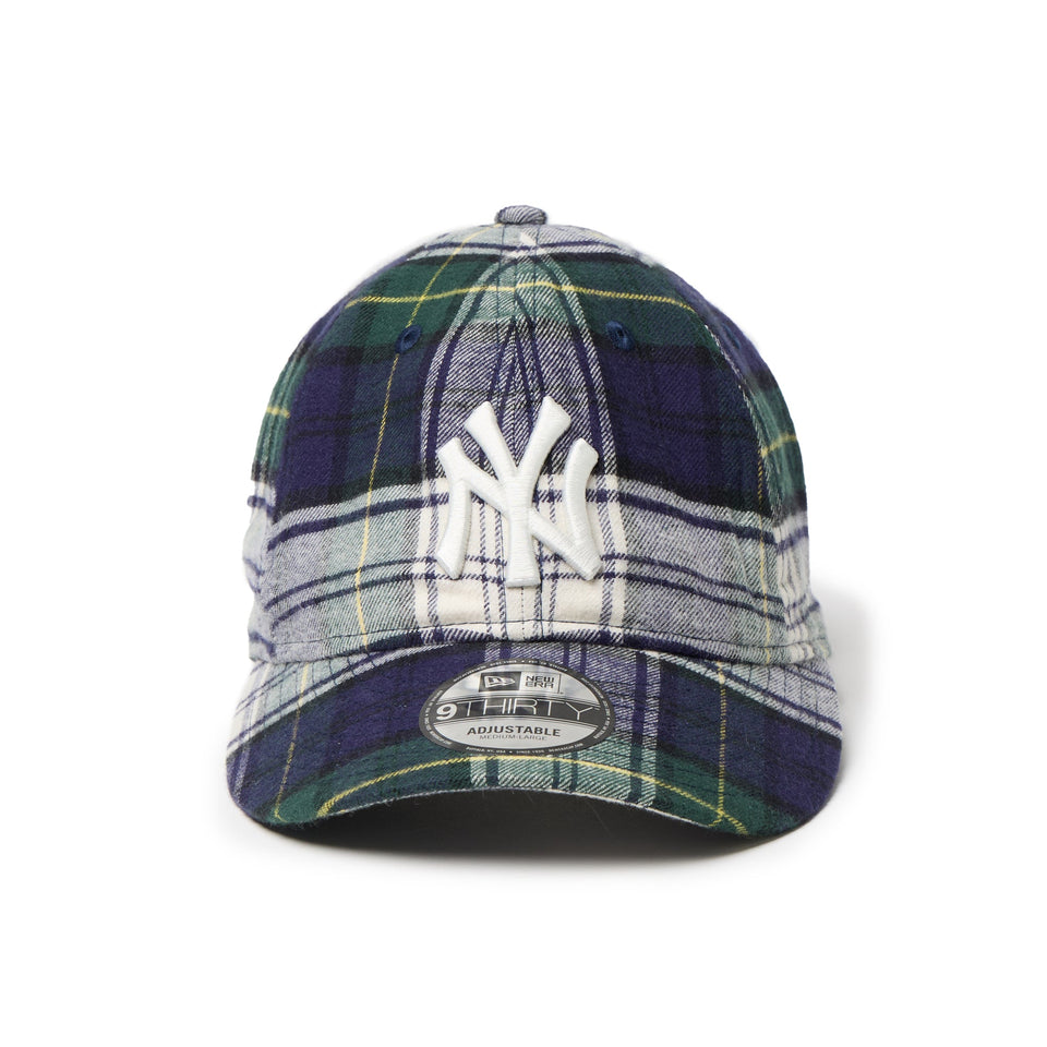 9THIRTY Check Series ニューヨーク・ヤンキース グリーン - 14667950 - SM | NEW ERA ニューエラ公式オンラインストア