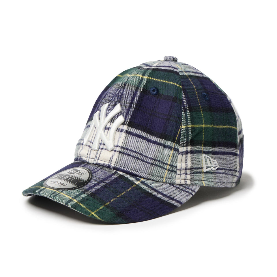 9THIRTY Check Series ニューヨーク・ヤンキース グリーン - 14667950 - SM | NEW ERA ニューエラ公式オンラインストア
