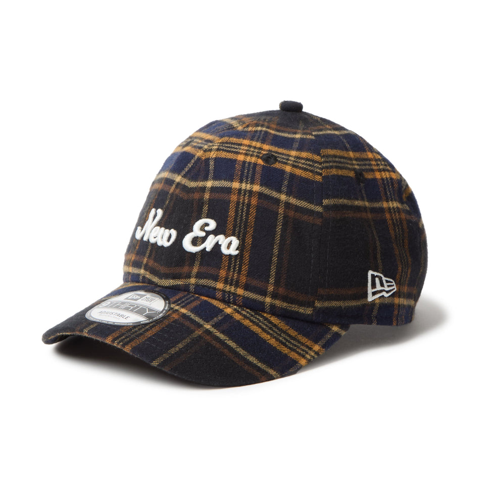 9THIRTY Check Series オールドロゴ ネイビー - 14667952 - SM | NEW ERA ニューエラ公式オンラインストア