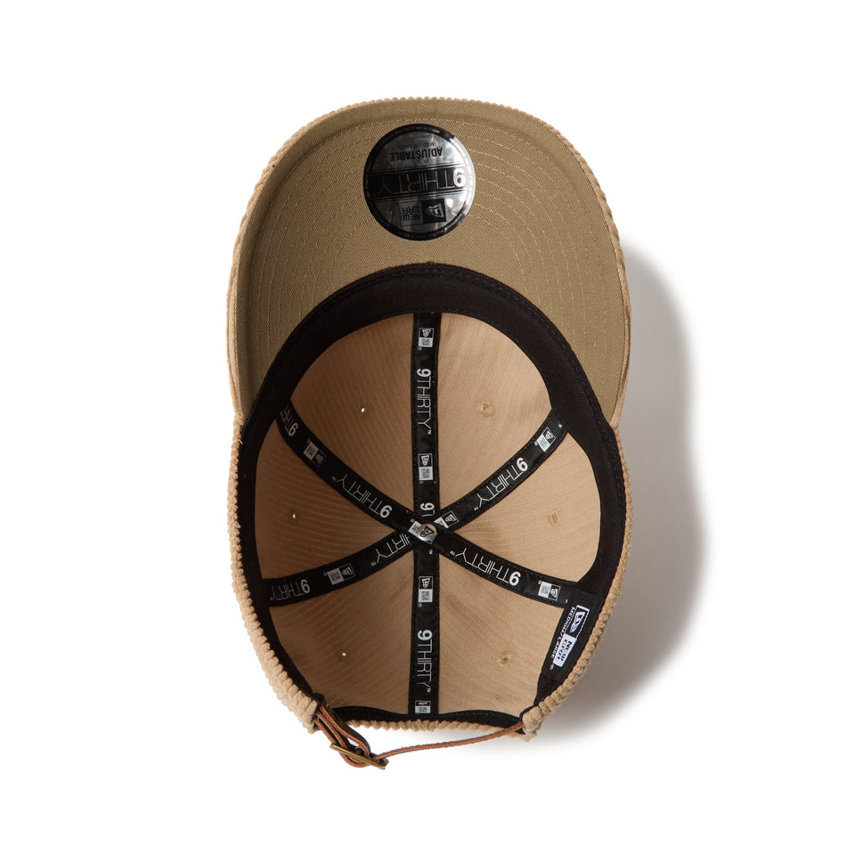 9THIRTY レザーストラップ Corduroy コーデュロイ ベーシック ベージュ - 14667930 - SM | NEW ERA ニューエラ公式オンラインストア