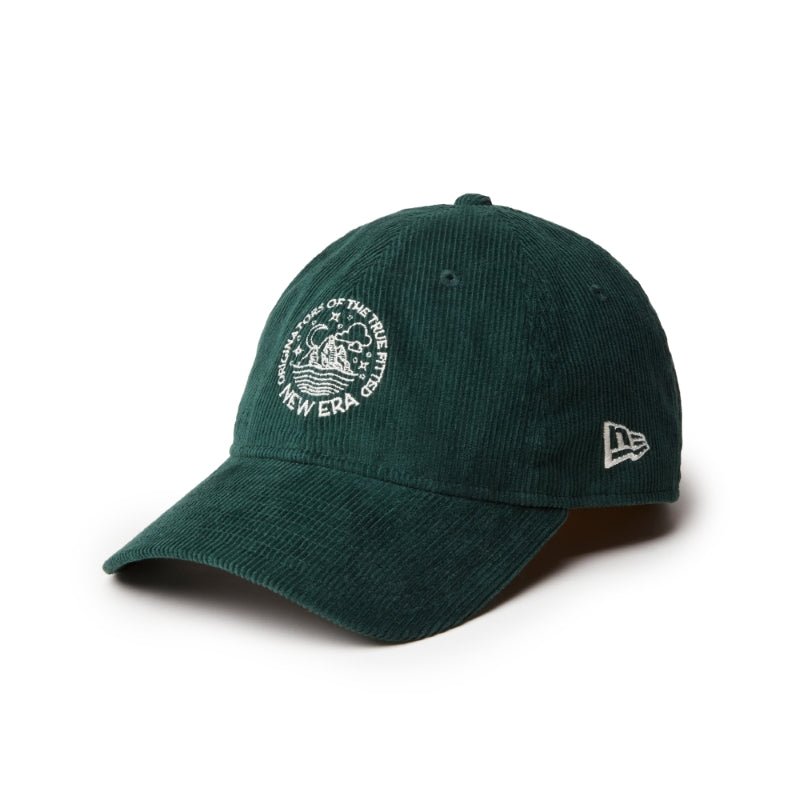 9THIRTY Corduroy Circle Logo ダークグリーン | アウトドア