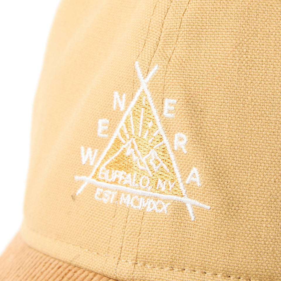 9THIRTY Duck Canvas ライトブロンズ ウィートコーデュロイバイザー | アウトドア - 14668973 - SM | NEW ERA ニューエラ公式オンラインストア