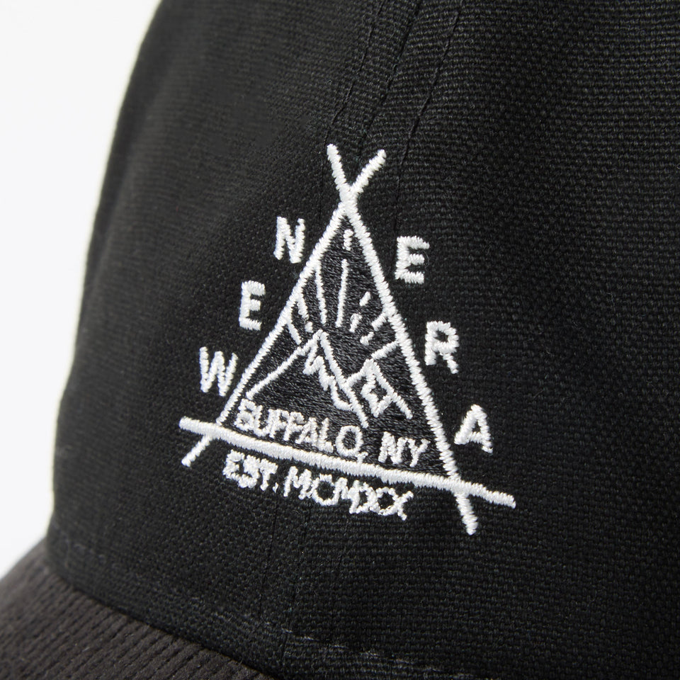 9THIRTY Duck Canvas ブラック コーデュロイバイザー | アウトドア - 14668974 - SM | NEW ERA ニューエラ公式オンラインストア