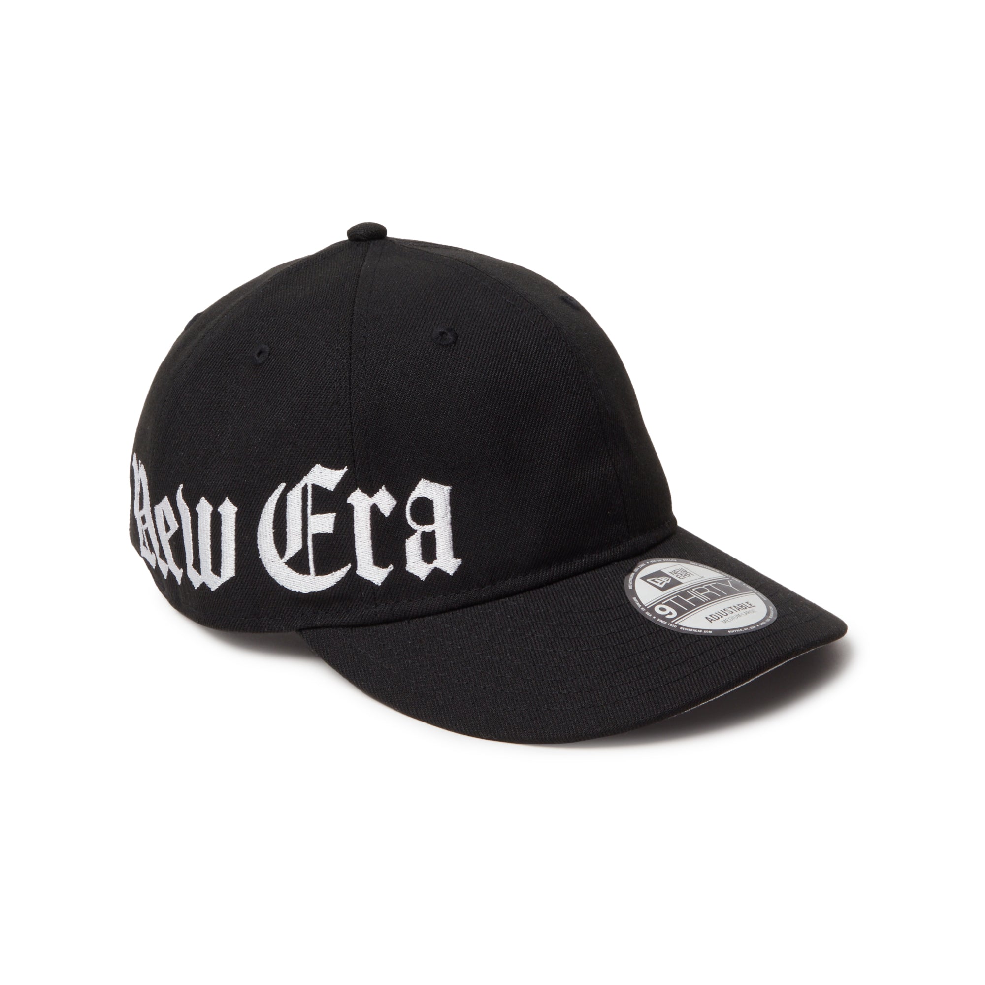 一生非リア 9THIRTY Essential オールドイングリッシュロゴ ブラック | ニューエラ