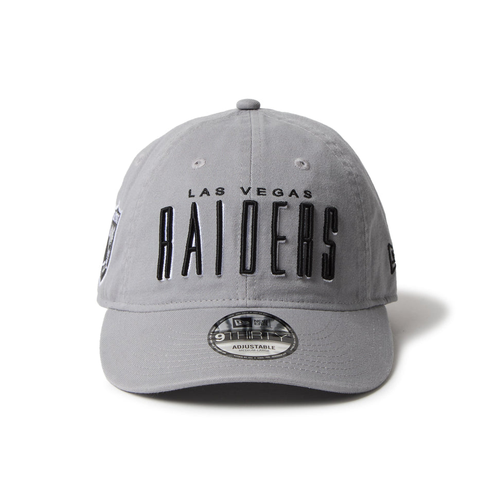 9THIRTY レザーストラップ League Buckle ラスベガス・レイダース グレー - 14667921 - SM | NEW ERA ニューエラ公式オンラインストア