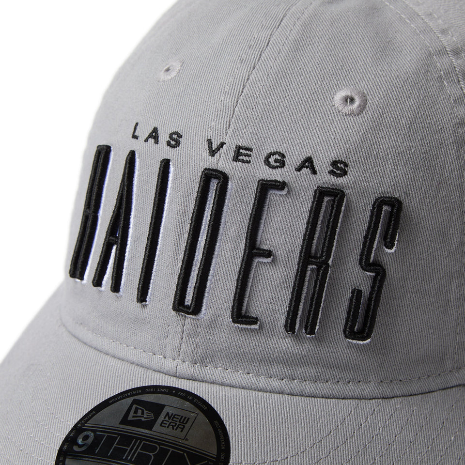 9THIRTY レザーストラップ League Buckle ラスベガス・レイダース グレー - 14667921 - SM | NEW ERA ニューエラ公式オンラインストア