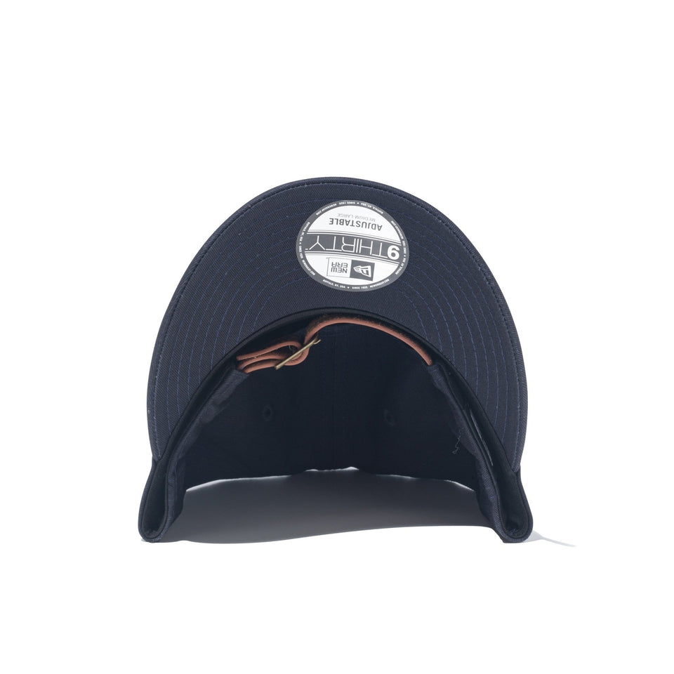 9THIRTY Leather Strap 1920 ネイビー - 14908274-SM | NEW ERA ニューエラ公式オンラインストア