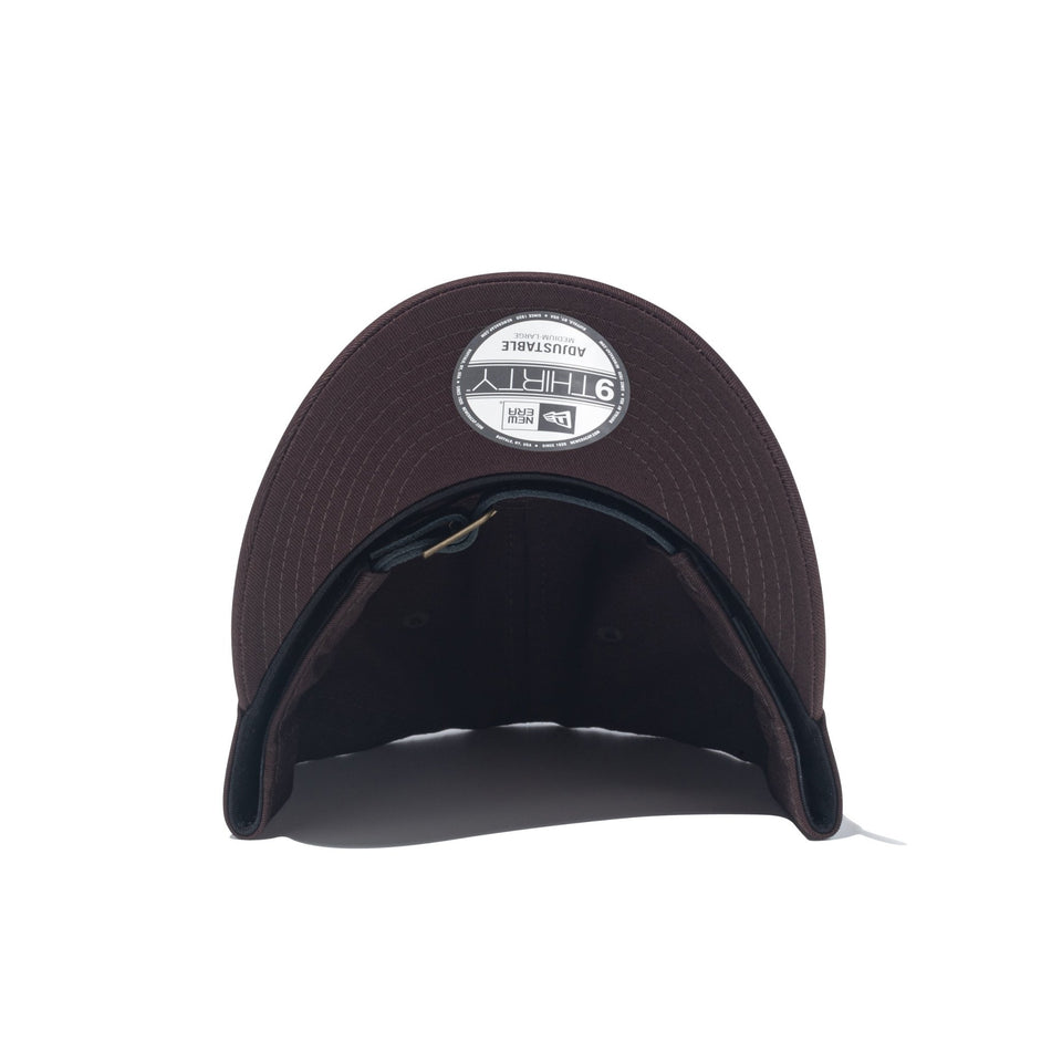 9THIRTY Leather Strap 1920 バーントウッド - 14908275-SM | NEW ERA ニューエラ公式オンラインストア