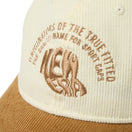 9THIRTY Micro Corduroy キャップロゴ クローム ウィートバイザー - 14667947 - SM | NEW ERA ニューエラ公式オンラインストア