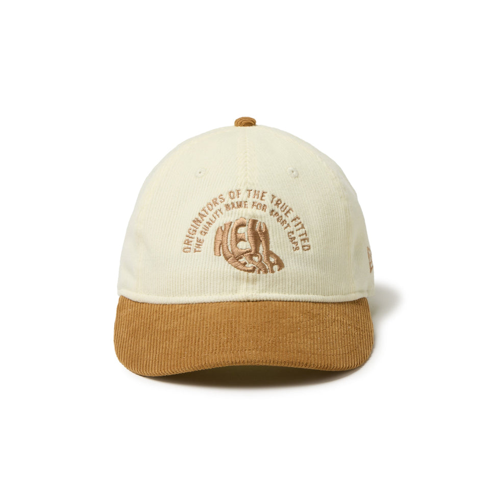 9THIRTY Micro Corduroy キャップロゴ クローム ウィートバイザー - 14667947 - SM | NEW ERA ニューエラ公式オンラインストア