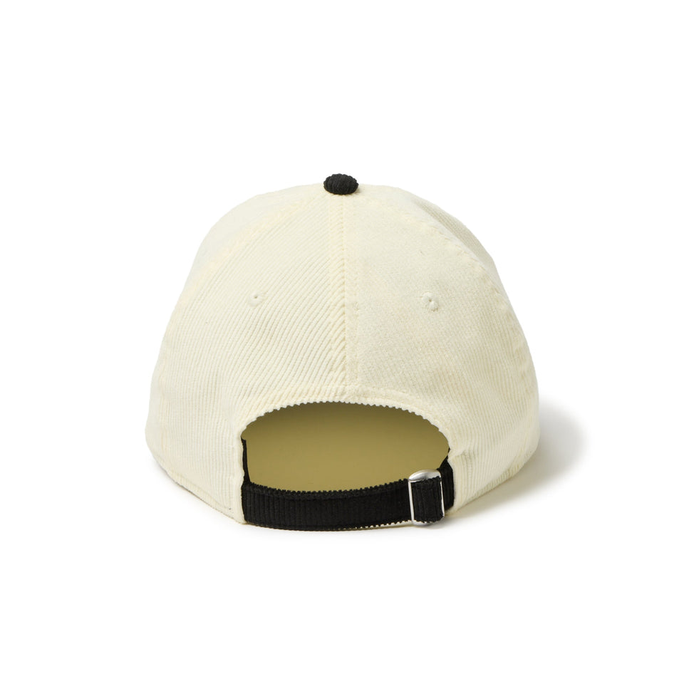 9THIRTY Micro Corduroy キャップロゴ クローム ブラックバイザー - 14667948 - SM | NEW ERA ニューエラ公式オンラインストア