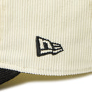9THIRTY Micro Corduroy キャップロゴ クローム ブラックバイザー - 14667948 - SM | NEW ERA ニューエラ公式オンラインストア