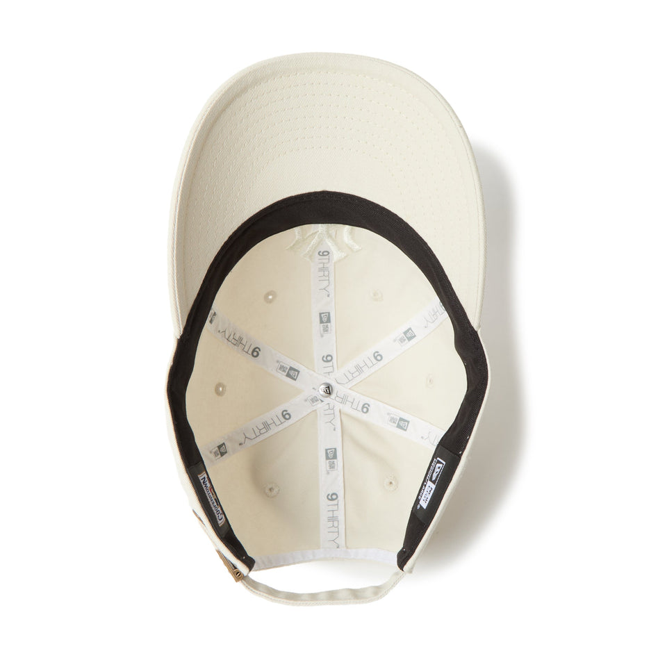 9THIRTY MLB Cooperstown Tonal Logo ニューヨーク・ヤンキース クーパーズタウン アイボリー - 14667943 - SM | NEW ERA ニューエラ公式オンラインストア