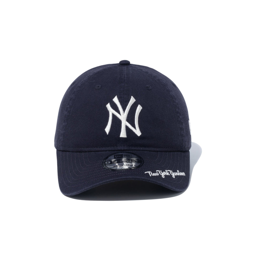 9THIRTY MLB Visor Logo ニューヨーク・ヤンキース ネイビー - 14109762-OSFM | NEW ERA ニューエラ公式オンラインストア