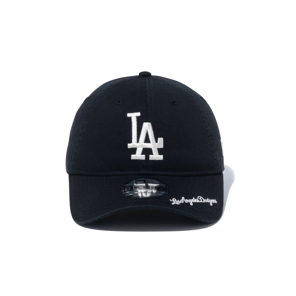 9THIRTY MLB Visor Logo ロサンゼルス・ドジャース ブラック - 14109772-OSFM | NEW ERA ニューエラ公式オンラインストア