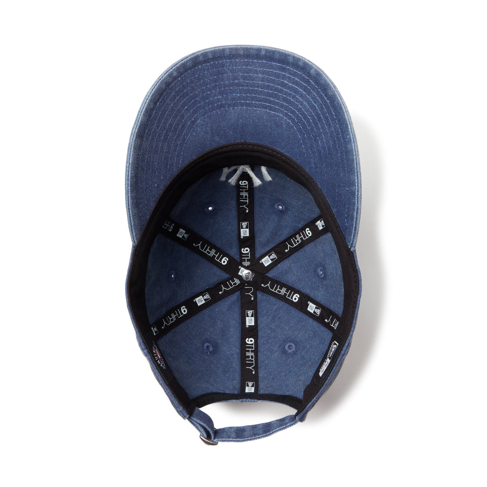 9THIRTY MLB Visor Logo ニューヨーク・ヤンキース アシッドウォッシュ ネイビー - 14388704 - SM | NEW ERA ニューエラ公式オンラインストア