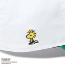 9THIRTY PEANUTS ピーナッツ ロゴ ホワイト ケリーグリーンバイザー - 14344542 - OSFM | NEW ERA ニューエラ公式オンラインストア