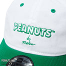 9THIRTY PEANUTS ピーナッツ ロゴ ホワイト ケリーグリーンバイザー - 14344542 - OSFM | NEW ERA ニューエラ公式オンラインストア