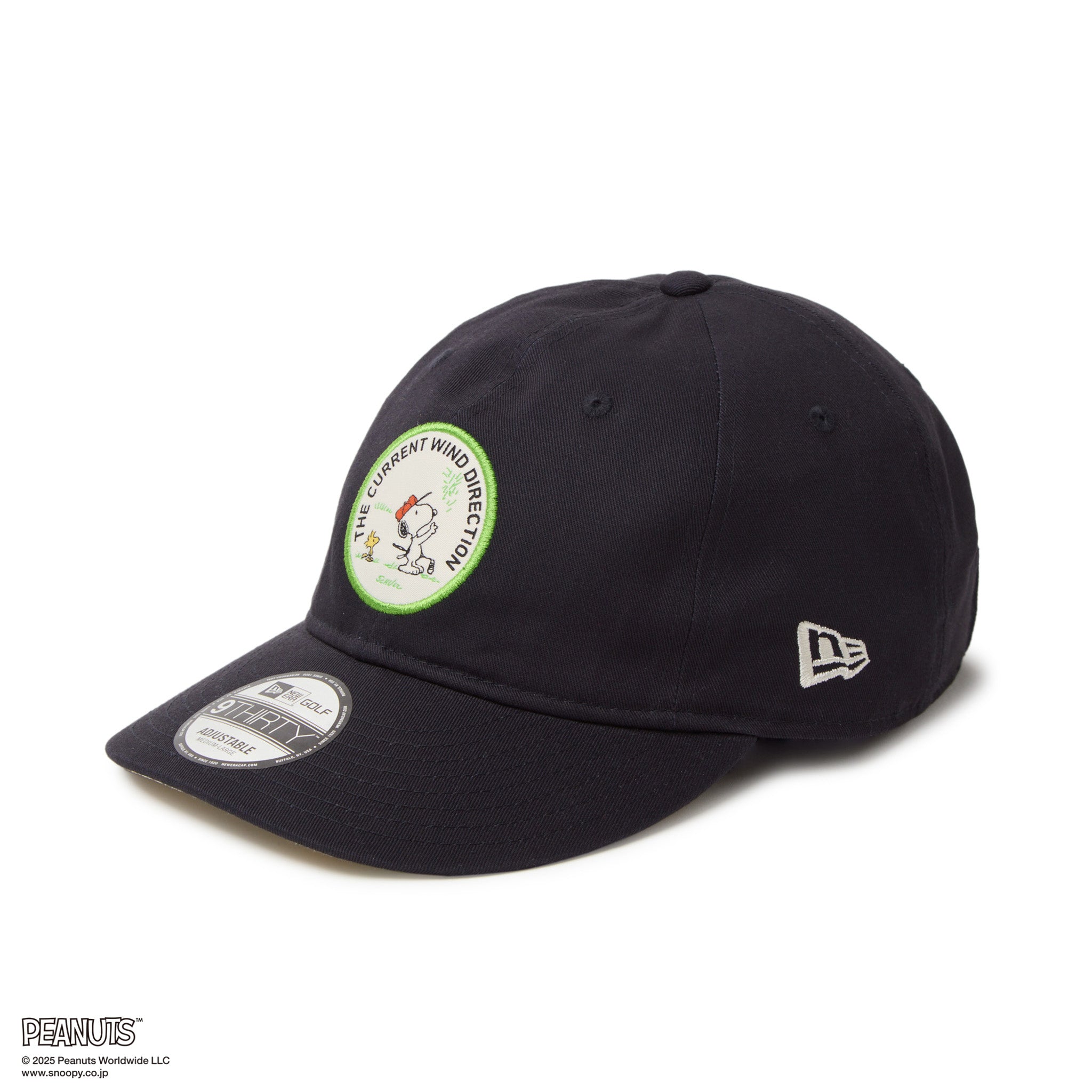 9THIRTY PEANUTS ピーナッツ ウーブンパッチ ネイビー | ゴルフ