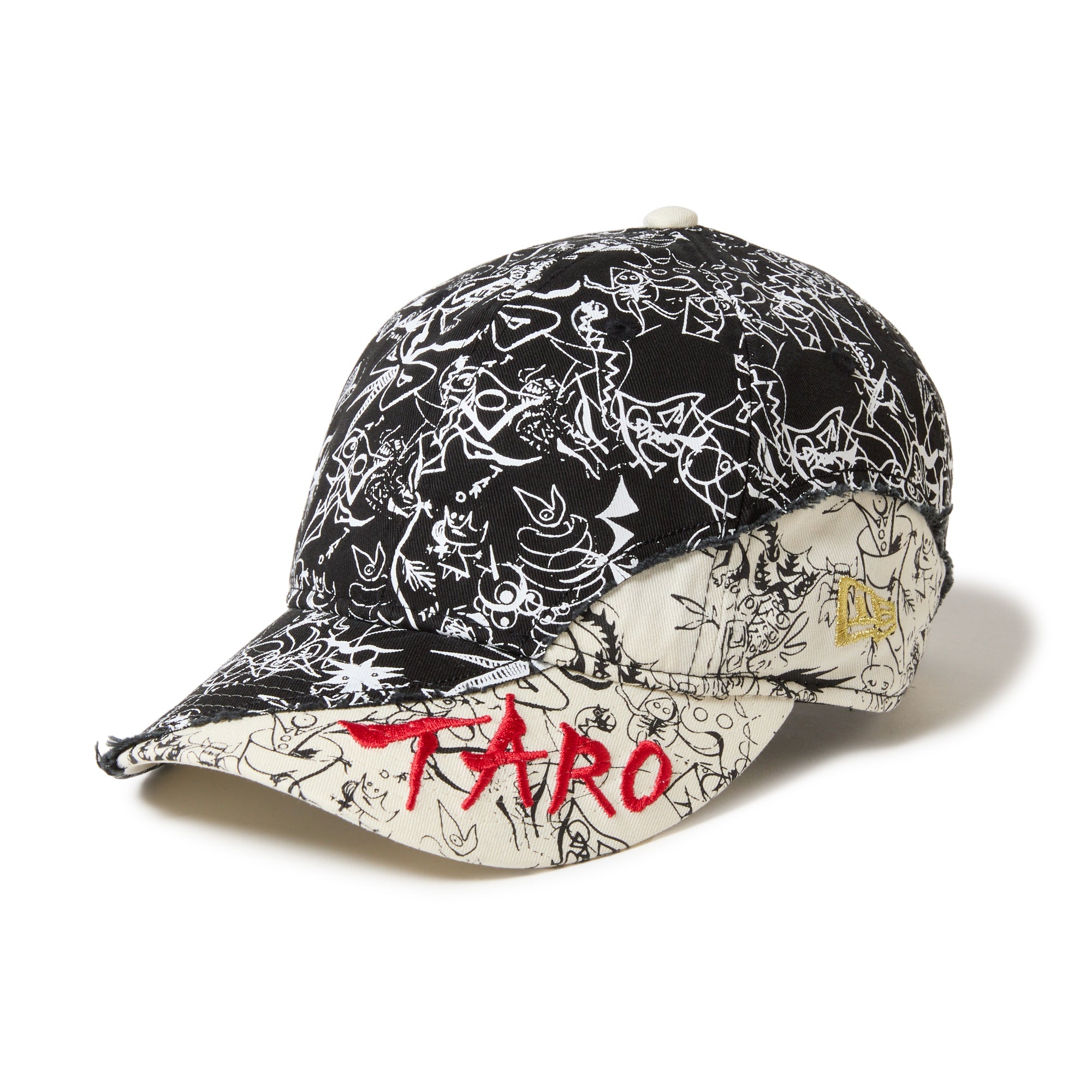 9THIRTY TARO OKAMOTO 岡本太郎 バイザー ブラック/クローム