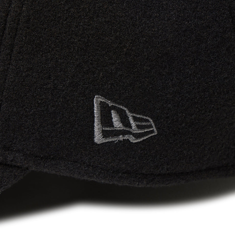 9TWENTY レザーストラップ ニードルフェルト トナルカラーロゴ ブラック - 14667923-SM | NEW ERA ニューエラ公式オンラインストア