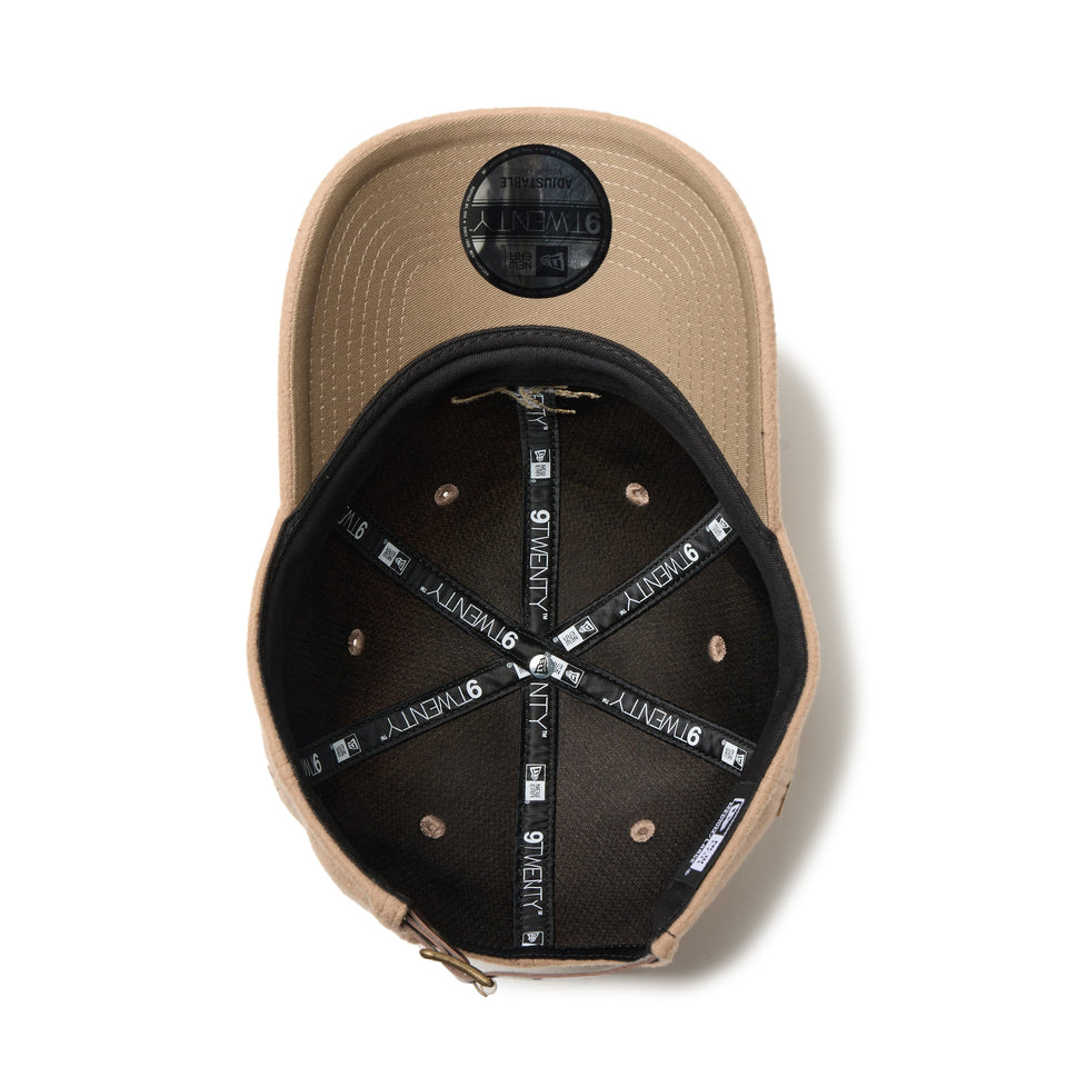 9TWENTY レザーストラップ ニードルフェルト トナルカラーロゴ