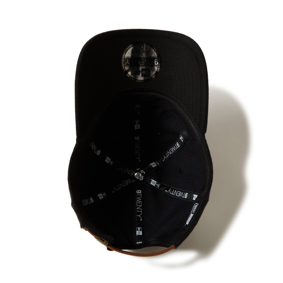 9TWENTY レザーストラップ チェック ブラック - 14667973 - SM | NEW ERA ニューエラ公式オンラインストア