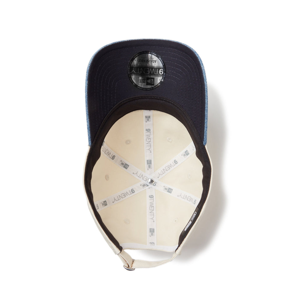 9TWENTY 2 - Tone TPUロゴ ライトクリーム ウォッシュドデニムバイザー - 14388808 - SM | NEW ERA ニューエラ公式オンラインストア