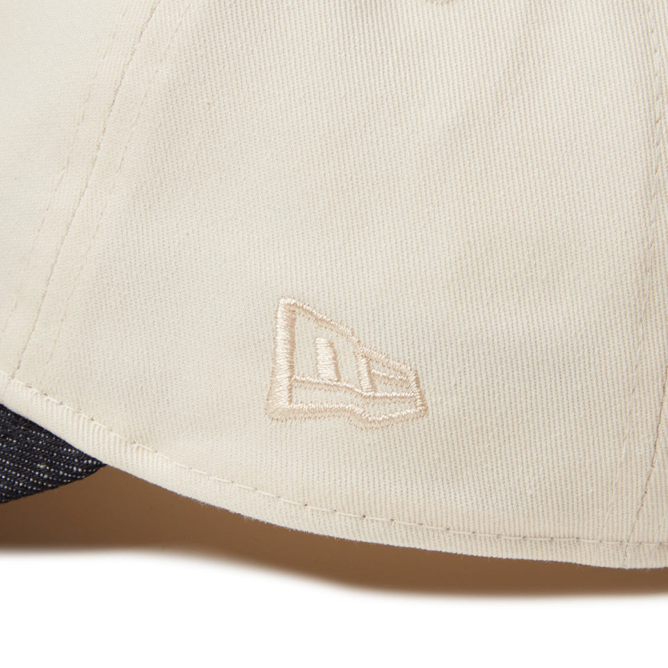 9TWENTY 2 - Tone TPUロゴ ライトクリーム ブラックデニムバイザー - 14388809 - SM | NEW ERA ニューエラ公式オンラインストア