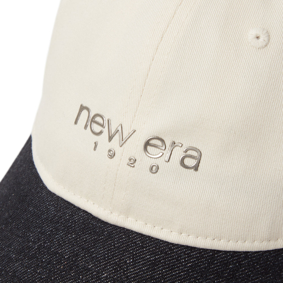 9TWENTY 2 - Tone TPUロゴ ライトクリーム ブラックデニムバイザー - 14388809 - SM | NEW ERA ニューエラ公式オンラインストア