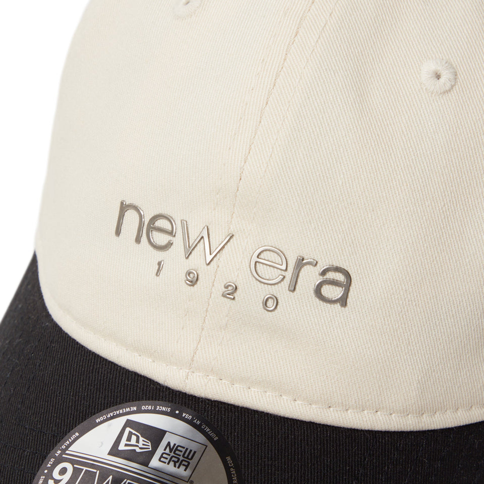 9TWENTY 2 - Tone TPUロゴ ライトクリーム ブラックバイザー - 14388810 - SM | NEW ERA ニューエラ公式オンラインストア