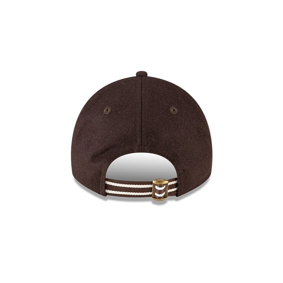9TWENTY A - Frame Wool Letterman サンディエゴ・パドレス ウォルナット - 14733981 - OSFM | NEW ERA ニューエラ公式オンラインストア