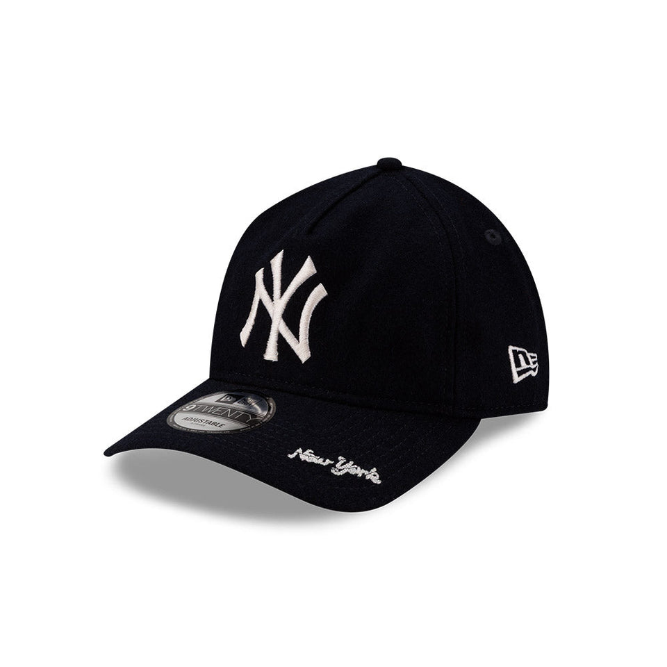 9TWENTY A - Frame Wool Letterman ニューヨーク・ヤンキース ネイビー - 14733982 - OSFM | NEW ERA ニューエラ公式オンラインストア