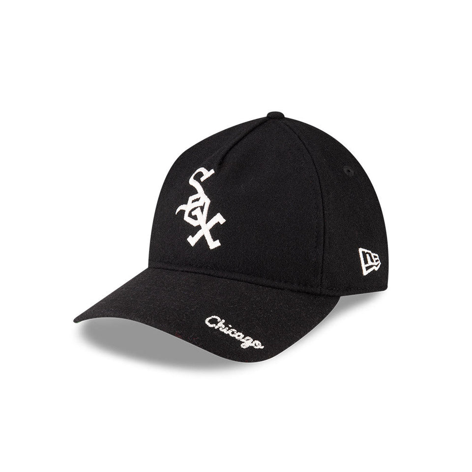 9TWENTY A - Frame Wool Letterman シカゴ・ホワイトソックス クーパーズタウン ブラック - 14733983 - OSFM | NEW ERA ニューエラ公式オンラインストア
