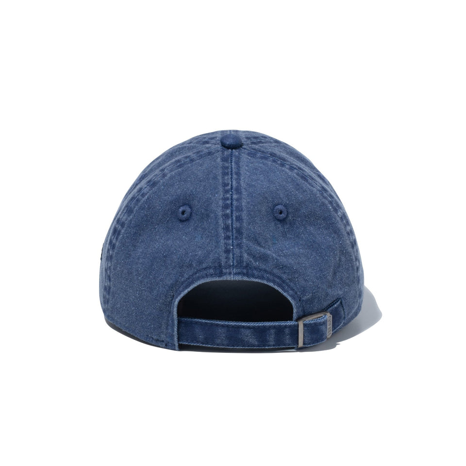 NEW ERA☆ウアシッドウォッシュ 9TWENTY Acid Wash アシッドウォッシュ スクリプトロゴ ブラック