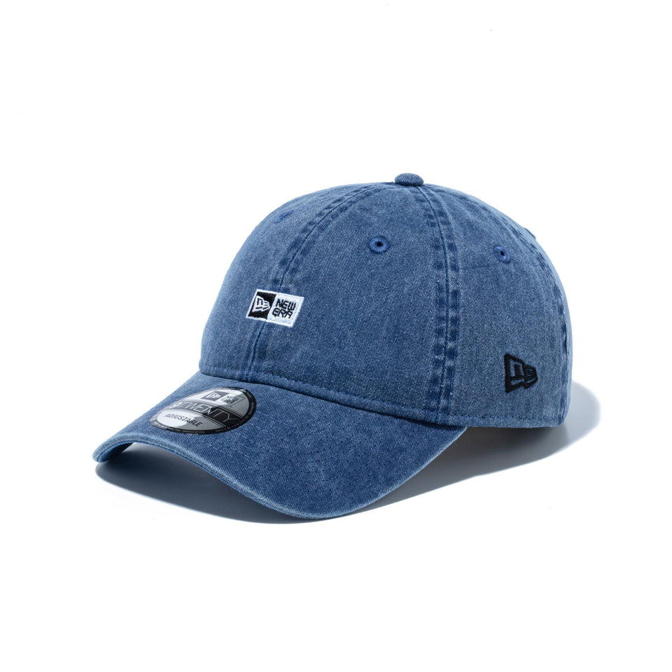 9TWENTY Acid Wash ボックスロゴ ネイビー - 14307586 - OSFM | NEW ERA ニューエラ公式オンラインストア