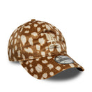 9TWENTY Animal Print ロサンゼルス・ドジャース ブラウン アイボリー - 14881931-OSFM | NEW ERA ニューエラ公式オンラインストア